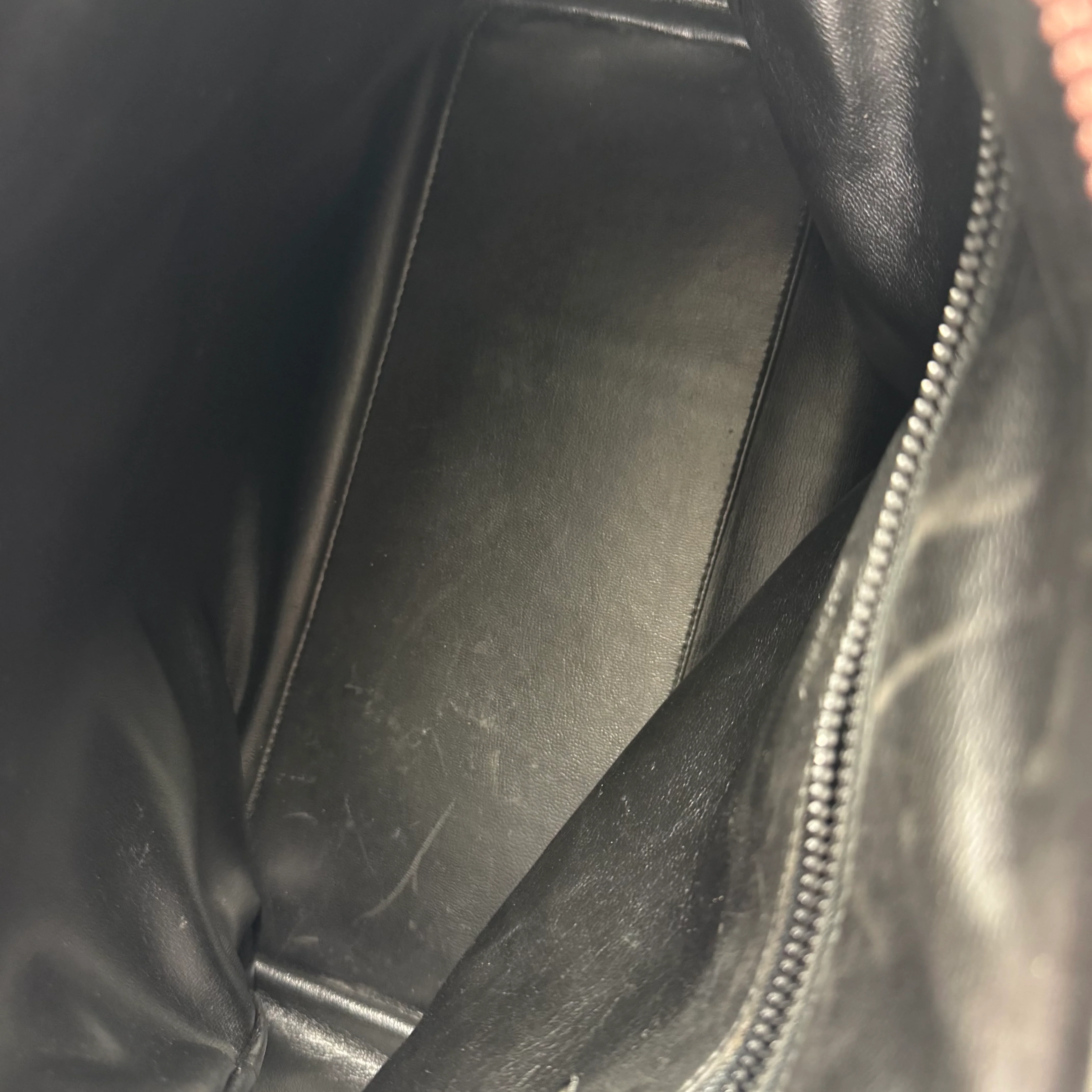 Celine | Boston Handbag – Burgundy Suede & Leather Trim (Good Condition) - Image 5